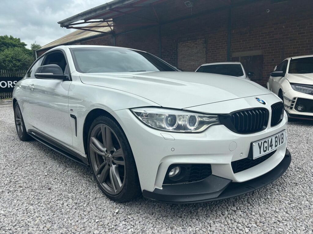 Compare BMW 4 Series Gran Coupe M Sport YG14BVB White