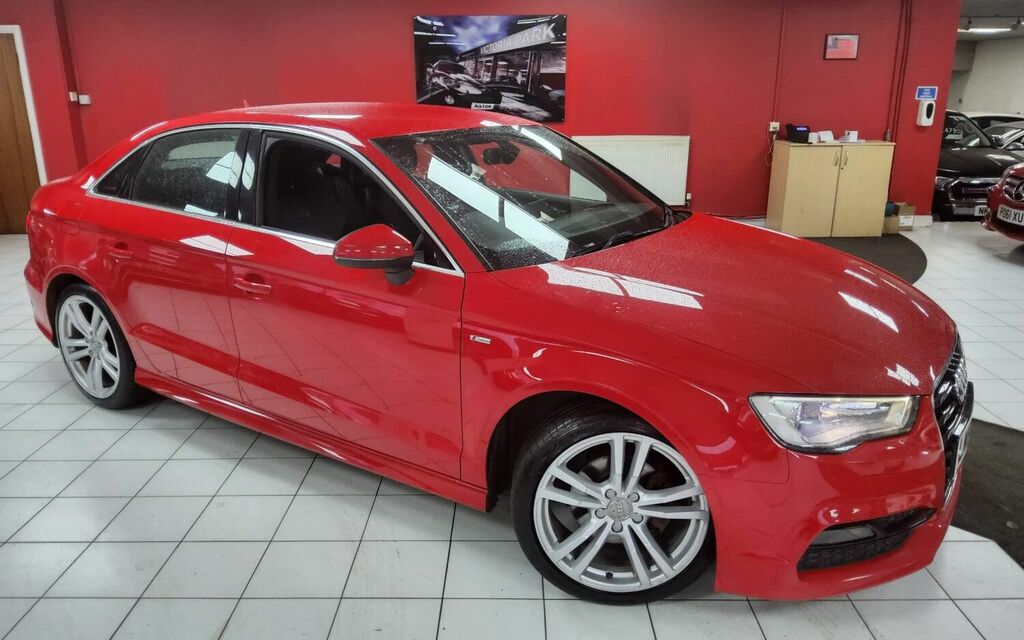 Compare Audi A3 Saloon 1.6 LM64YCF Red