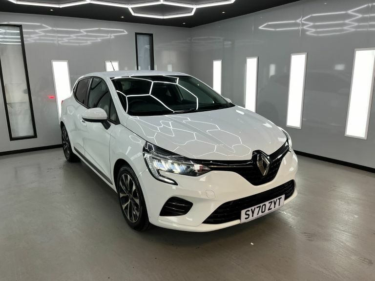 Compare Renault Clio Iconic Sce SY70ZYT White