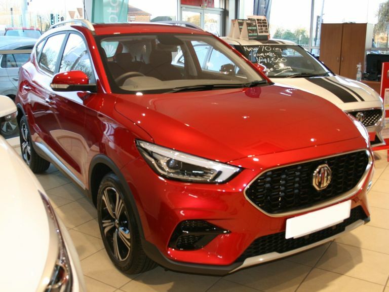 MG ZS Excite Vti-tech Red #1
