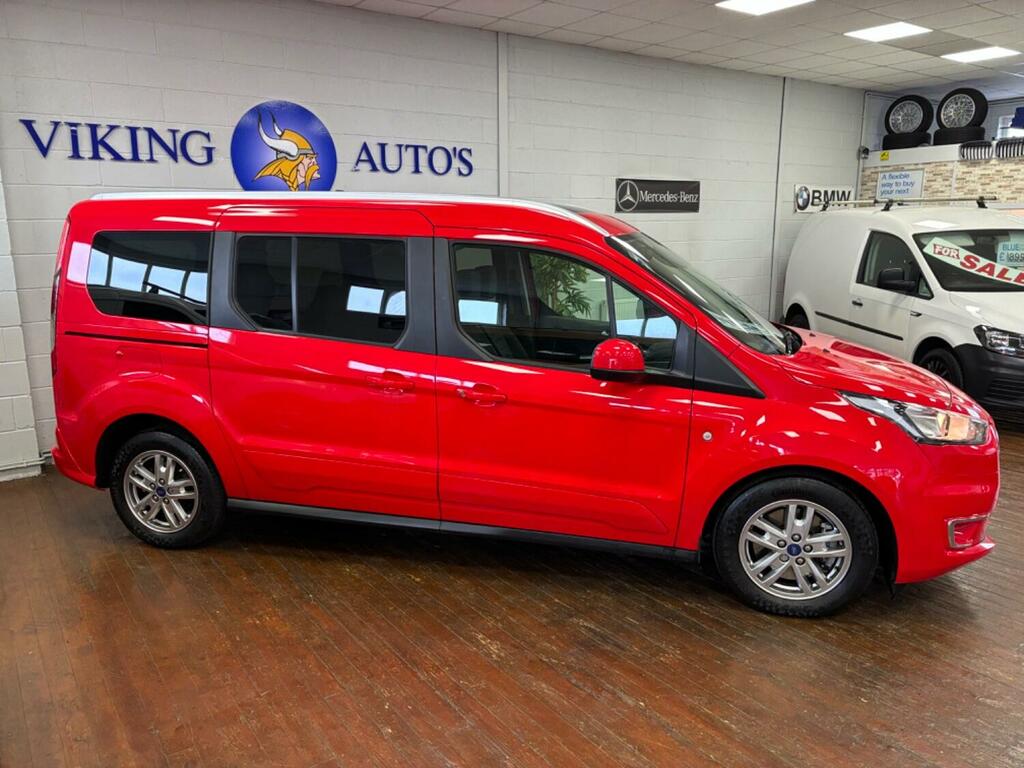 Compare Ford Grand Tourneo Connect Car Derived Van 1.5 Tourneo Connect Titanium Grand YS21DXA Red