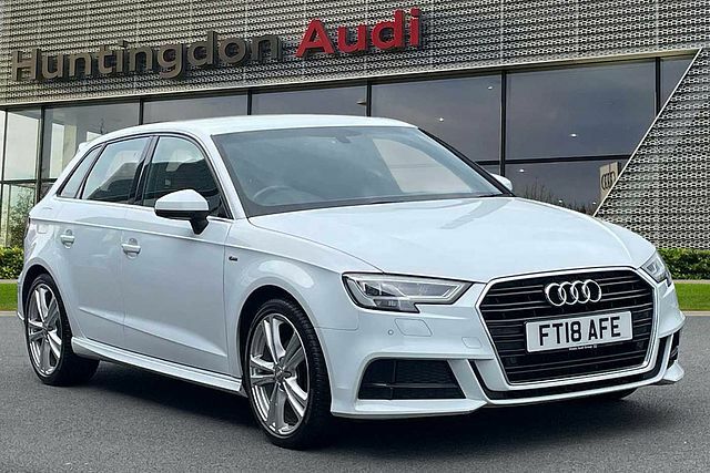 Compare Audi A3 Tfsi S Line FT18AFE White