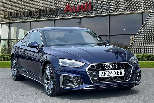 Compare Audi A5 Audi A5 Coupe 35 Tfsi S Line S Tronic AF24XEW Blue