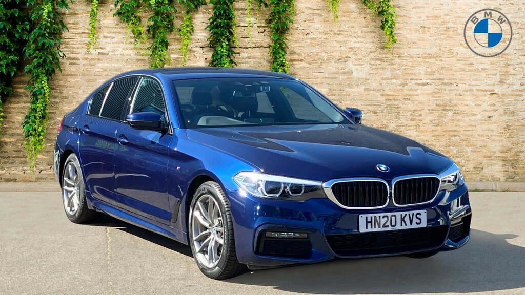 Compare BMW 5 Series 520D M Sport Saloon HN20KVS Blue