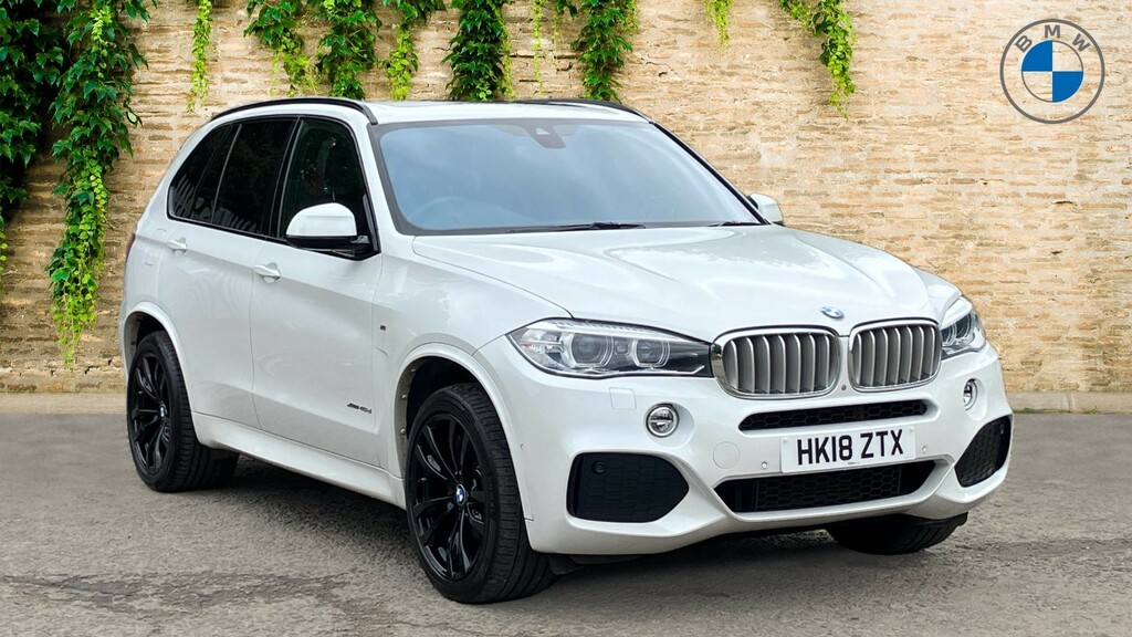 Compare BMW X5 X5 Xdrive40d M Sport HK18ZTX White