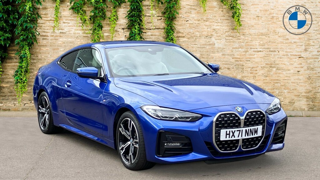 Compare BMW 4 Series Gran Coupe 420D M Sport Coupe HX71NNM Blue