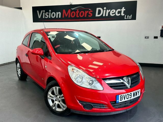 Compare Vauxhall Corsa 1.0L Active 60 Bhp BV09WWY Red