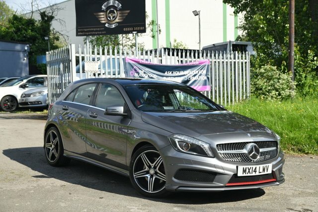 Compare Mercedes-Benz A Class 2.0 A250 4Matic Engineered By Amg 211 Bhp MX14LWV Grey