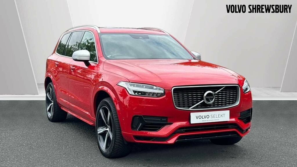 Compare Volvo XC90 T8 Twin Engine R-design Pro Awd DX67NJV Red