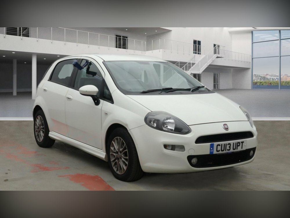 Fiat Punto 1.4 Gbt Hatchback Euro 5 Ss White #1