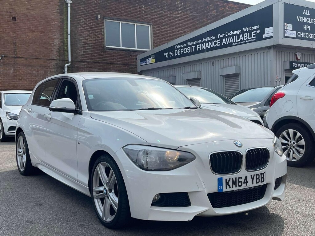 Compare BMW 1 Series 1.6 M Sport KM64YBB White