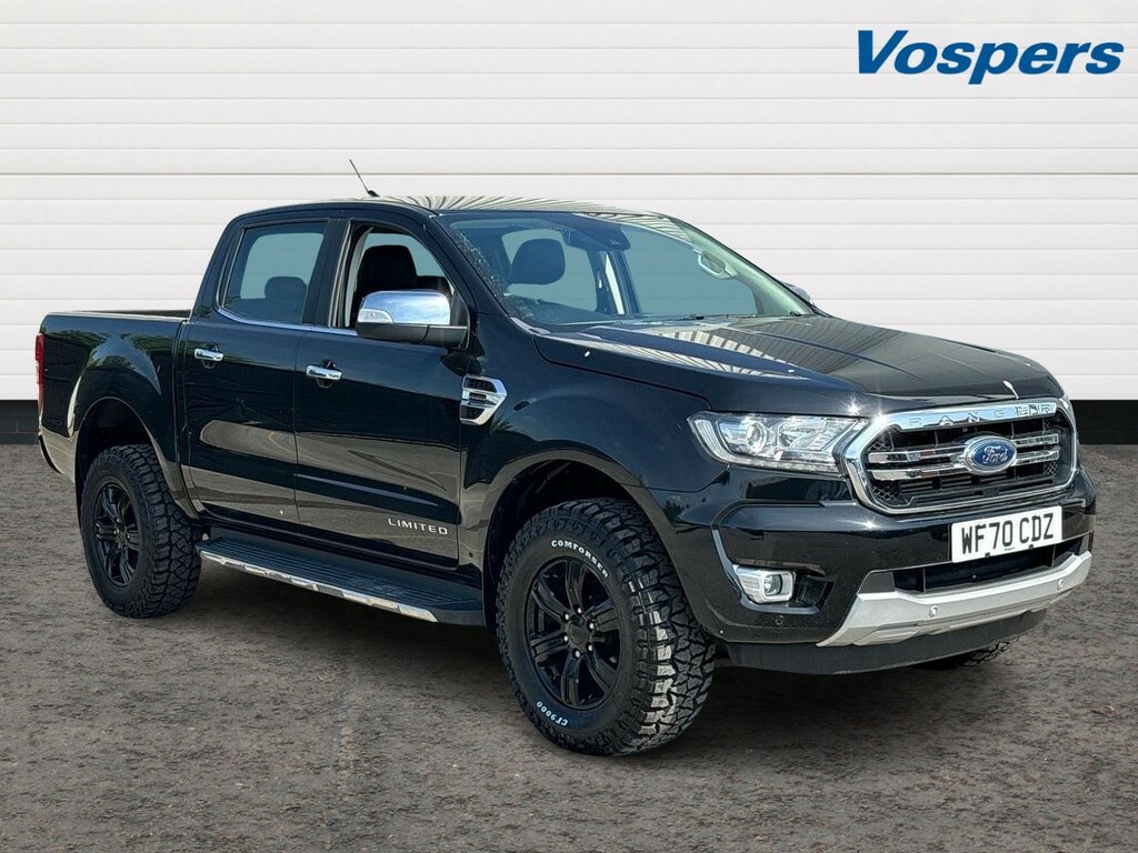 Compare Ford Ranger Pick Up Double Cab Limited 1 2.0 Ecoblue 170 WF70CDZ Black
