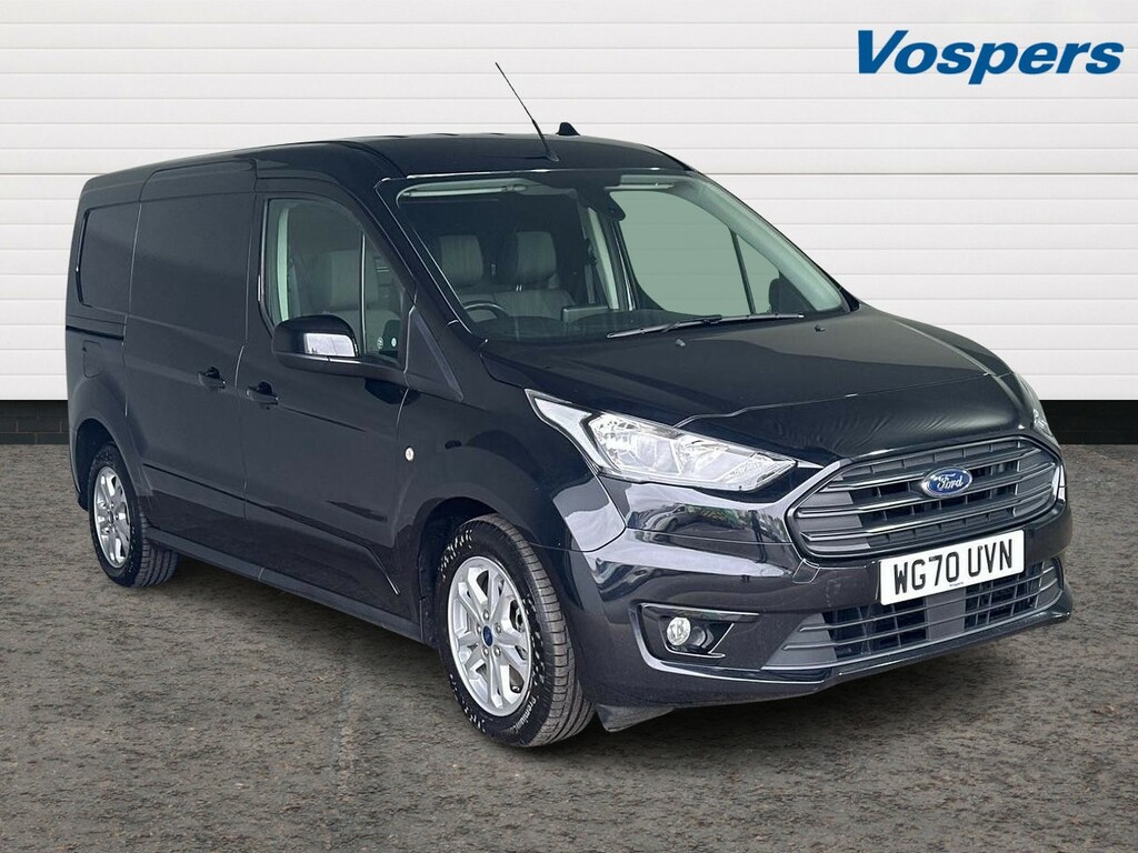 Compare Ford Transit Connect 1.5 Ecoblue 120Ps Limited Van WG70UVN Black