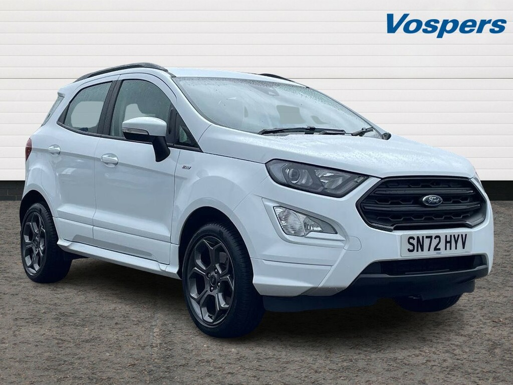 Compare Ford Ecosport 1.0 Ecoboost 125 St-line SN72HYV White