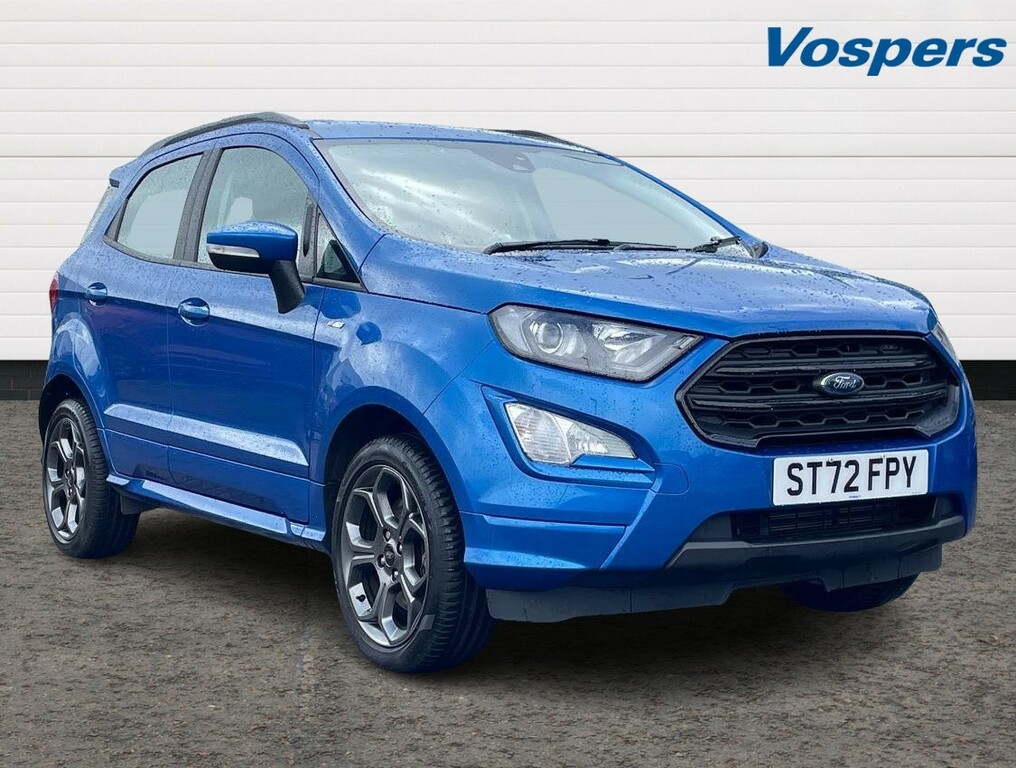 Compare Ford Ecosport 1.0 Ecoboost 125 St-line ST72FPY Blue
