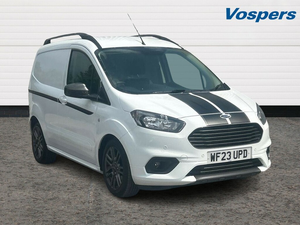 Compare Ford Transit Courier 1.0 Ecoboost Sport Van 6 Speed WF23UPD White