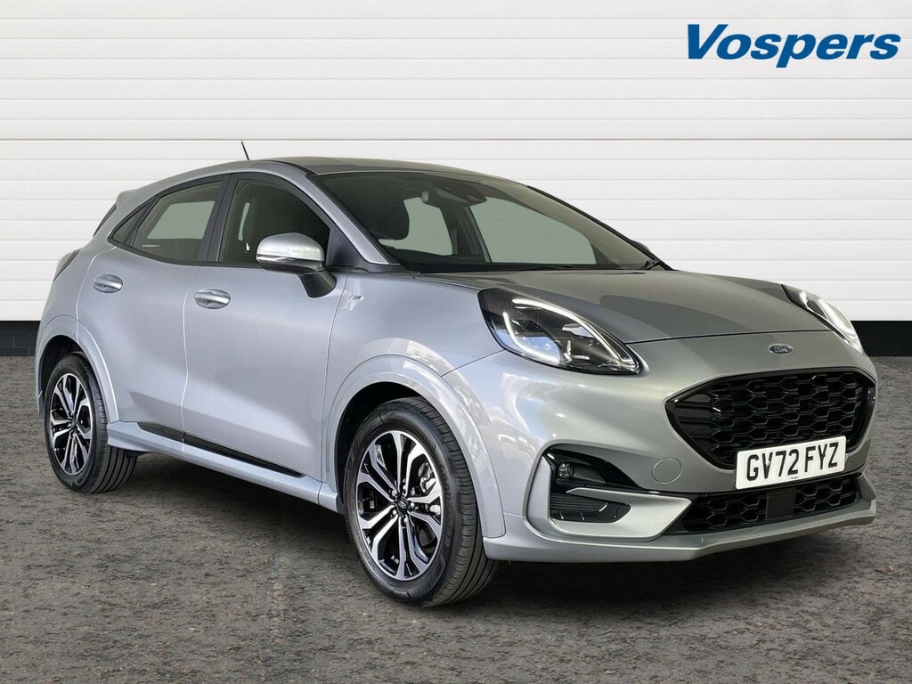 Compare Ford Puma 1.0 Ecoboost Hybrid Mhev St-line Dct GV72FYZ Silver