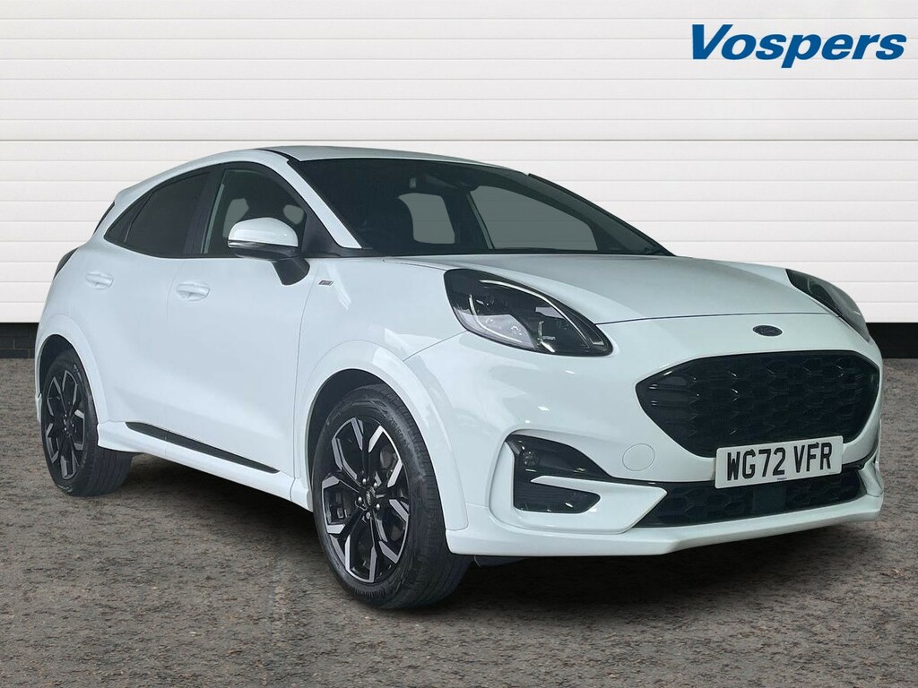 Compare Ford Puma 1.0 Ecoboost Hybrid Mhev St-line X Dct WG72VFR White