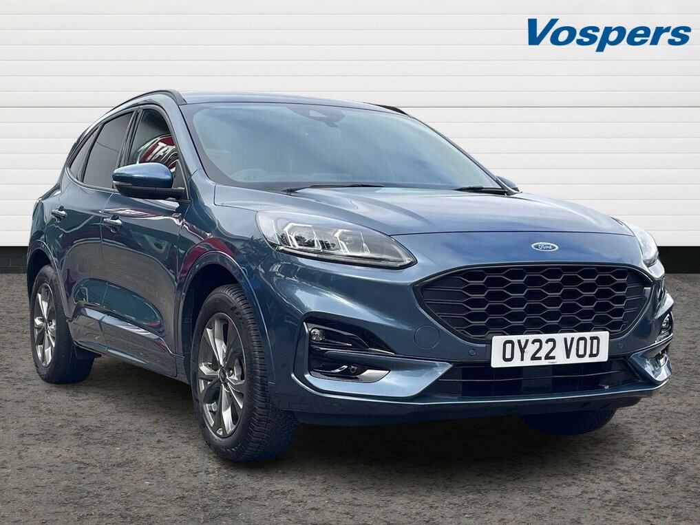 Compare Ford Kuga 2.5 Phev St-line Edition Cvt OY22VOD Blue