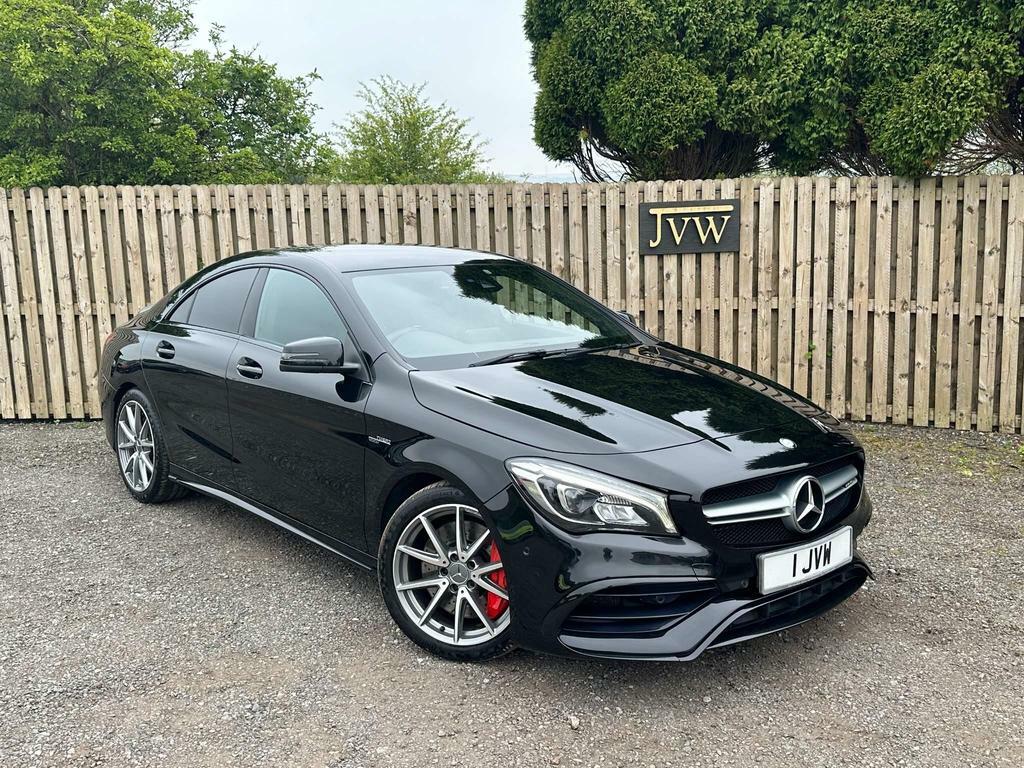 Compare Mercedes-Benz CLA Class 2.0 Cla45 Amg Coupe Spds Dct 4Matic Euro 6 Ss  Black