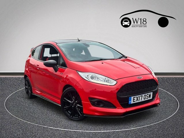Compare Ford Fiesta St-line Red Edition EX17OSW Red