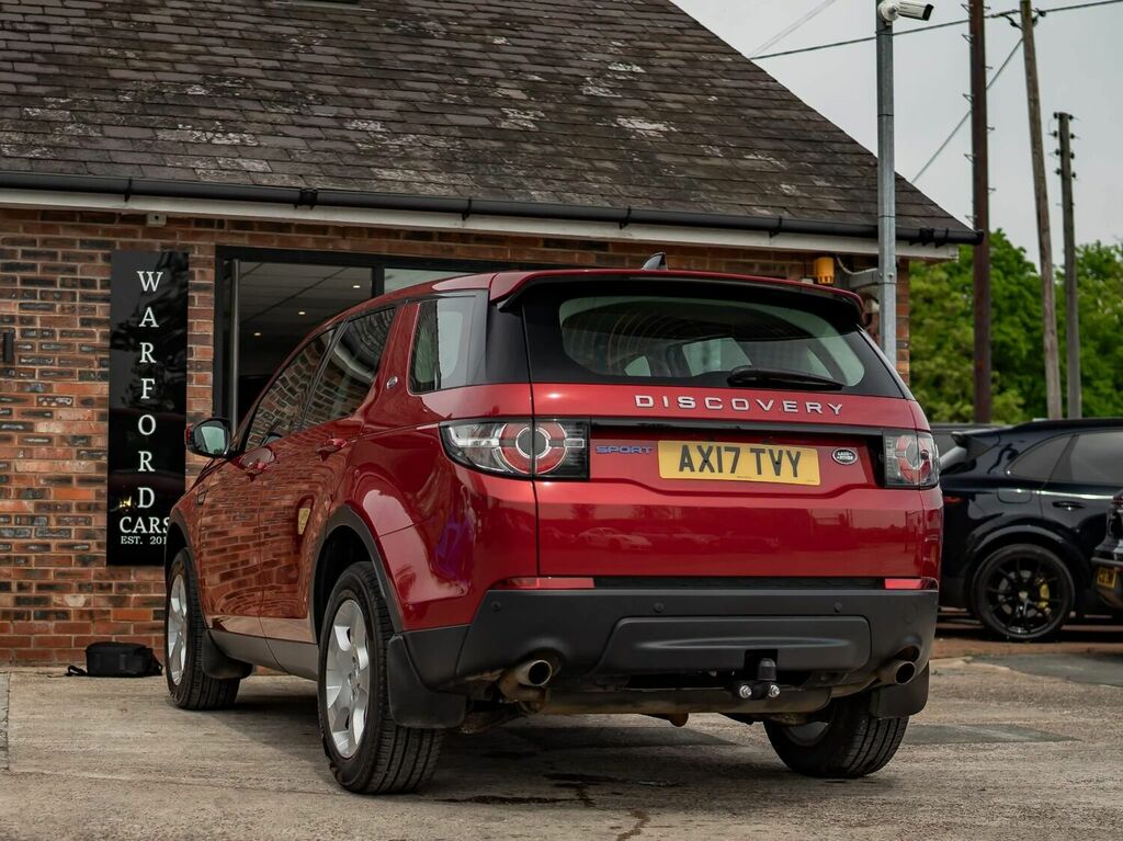 Compare Land Rover Discovery Sport Suv AX17TVY Red