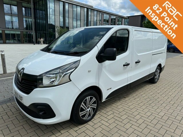 Compare Renault Trafic Ll29no Vatbusiness Plus 1.6Dci 115Ps Lwb Ac HK65XXF White