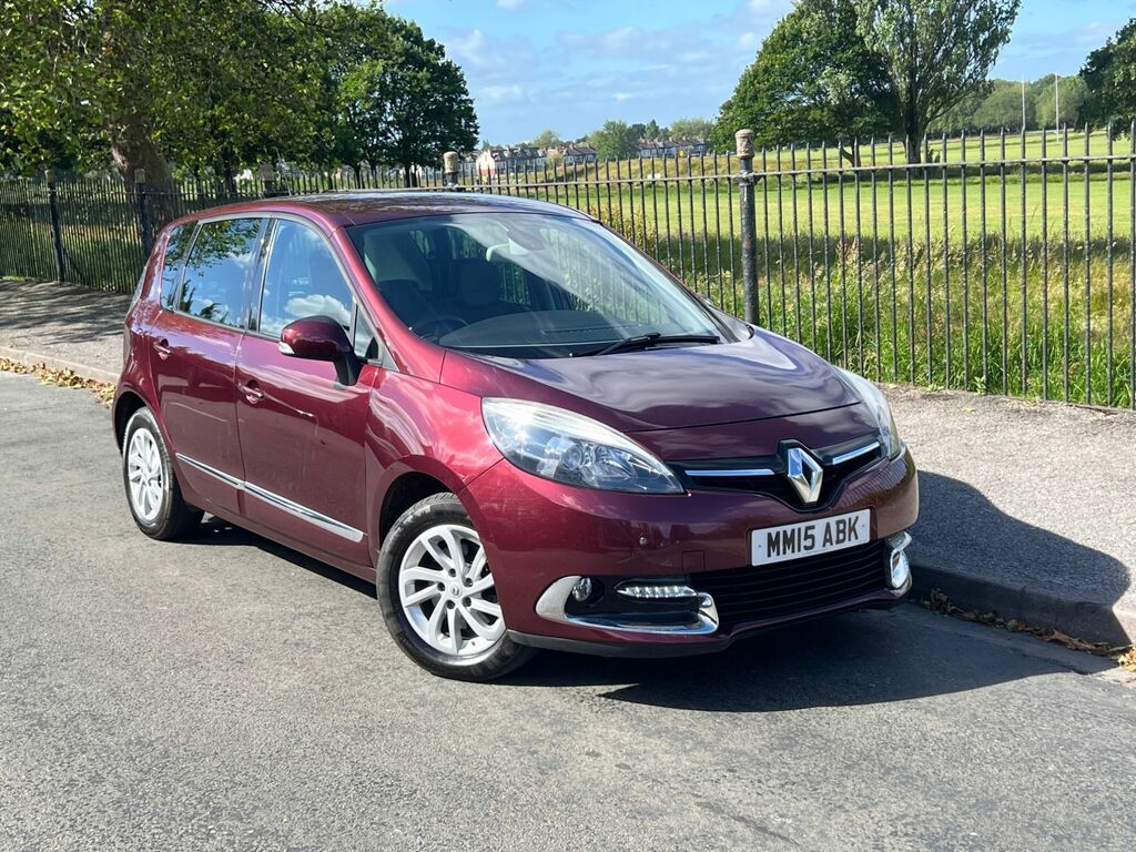 Compare Renault Scenic 1.5 Dynamique Tomtom Energy Dci Ss 110 Bhp MM15ABK Red