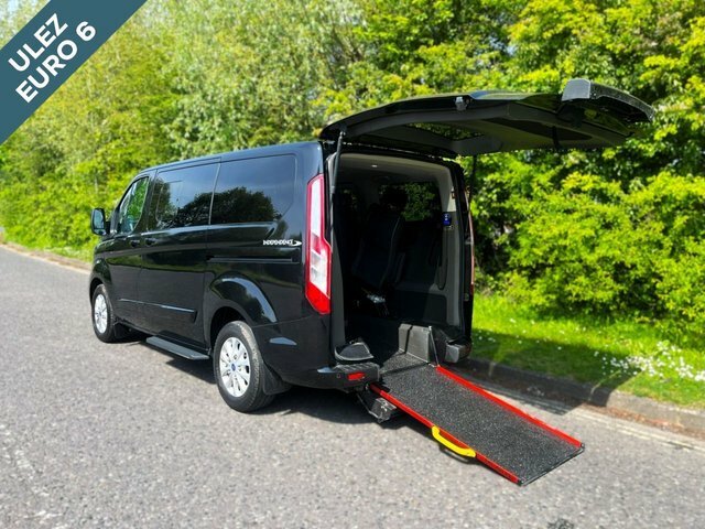 Compare Ford Tourneo Custom 7 Seat Wheelchair Accessible Disabled Access SB68GKD Black