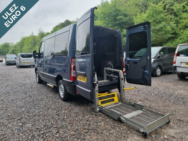 Compare Renault Master 5 Seat Euro 6 Wheelchair Accessible Disabled Acces YJ68AXG Blue