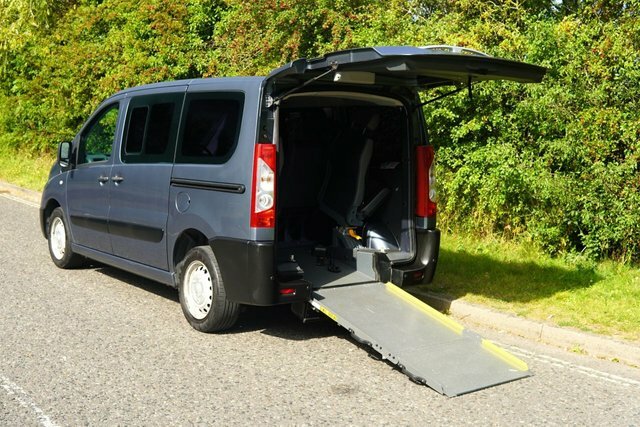 Peugeot Expert 4 Seat Wheelchair Accessible Vehicle With Access R Grey #1