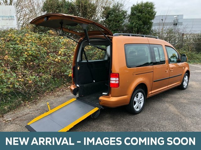 Compare Volkswagen Caddy 4 Seat Wheelchair Accessible Vehicle Wit NK15CUH Orange