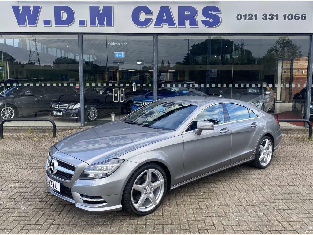 Compare Mercedes-Benz CLS 2.1 Cls250 Cdi Amg Sport Coupe G-tronic Euro 5 S KS14XYL Silver