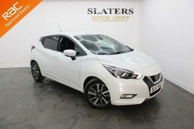 Compare Nissan Micra 0.9 Ig-t N-connecta 89 Bhp DL67BXU White