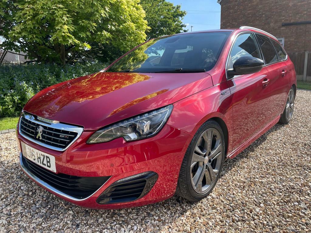 Compare Peugeot 308 SW Blue Hdi Ss Sw Gt KJ16HZB Red