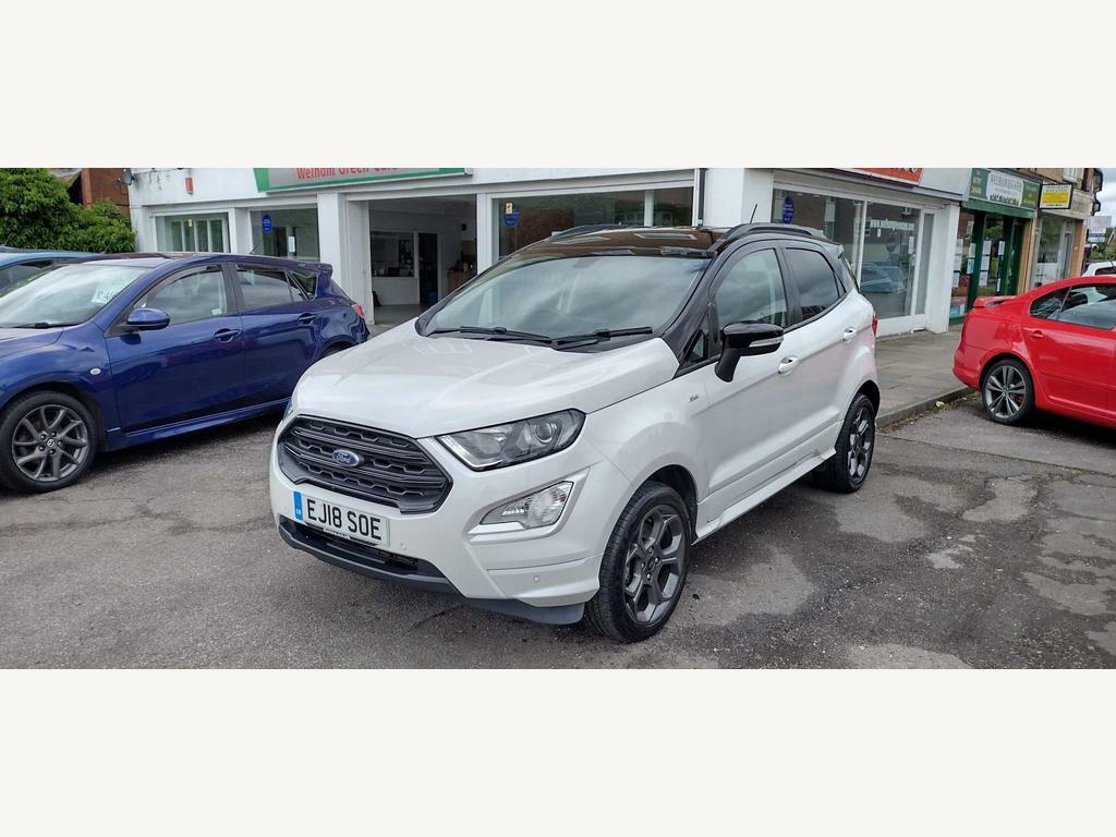 Compare Ford Ecosport 1.0T Ecoboost St-line Euro 6 Ss EJ18SOE White