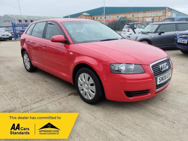 Audi A3 2006 1.6 Special Edition Full Service History Mot Red #1
