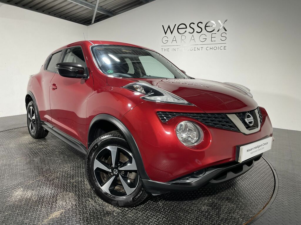Compare Nissan Juke 1.6 112 Bose Personal Edition CK68FFV Red