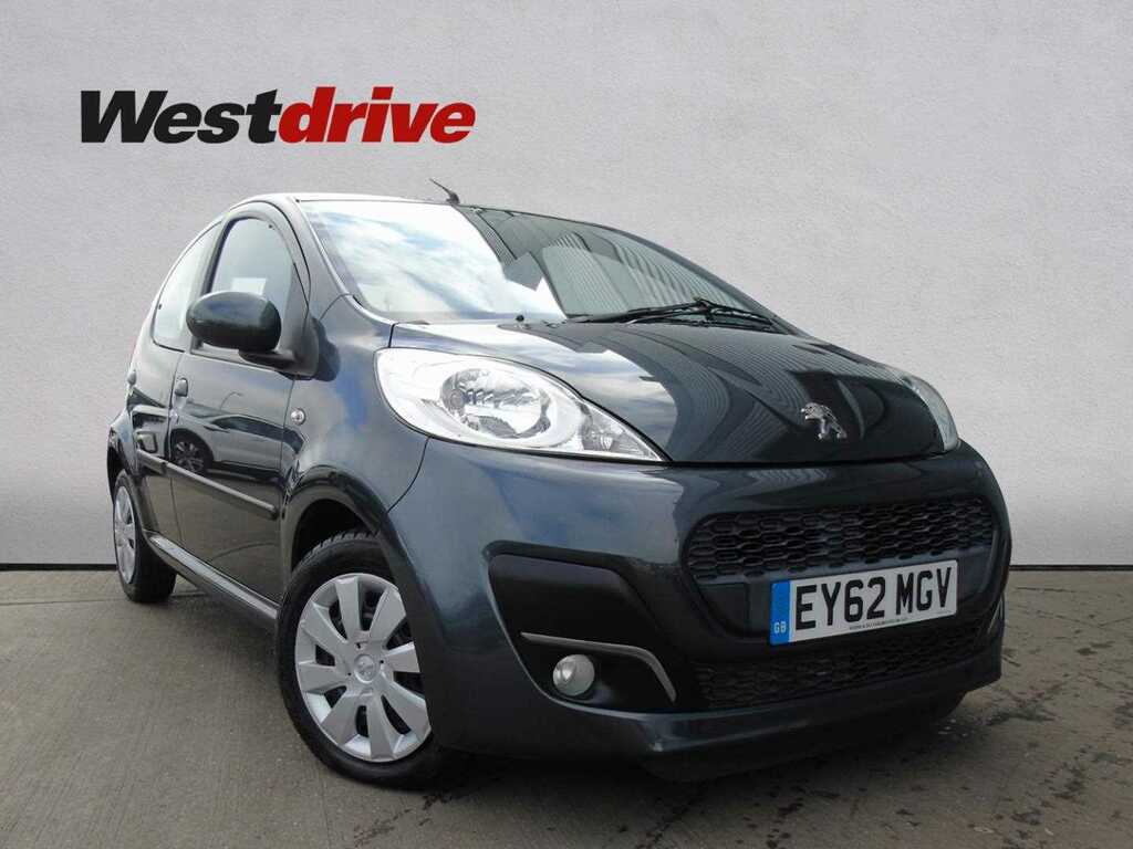 Compare Peugeot 107 1.0 Active 2-Tronic EY62MGV Grey