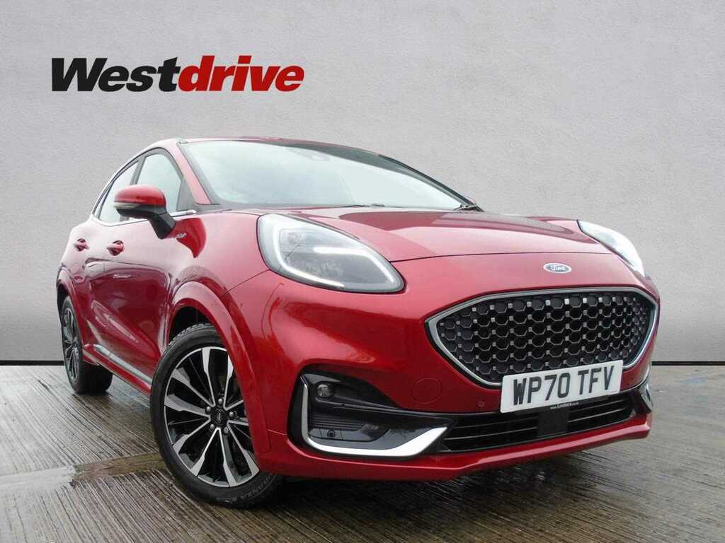 Compare Ford Puma 1.0 Ecoboost Hybrid Mhev St-line X Vignale WP70TFV Red