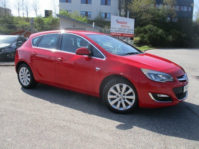 Compare Vauxhall Astra 2.0 Elite Cdti 163 Bhp PK64XEH Red