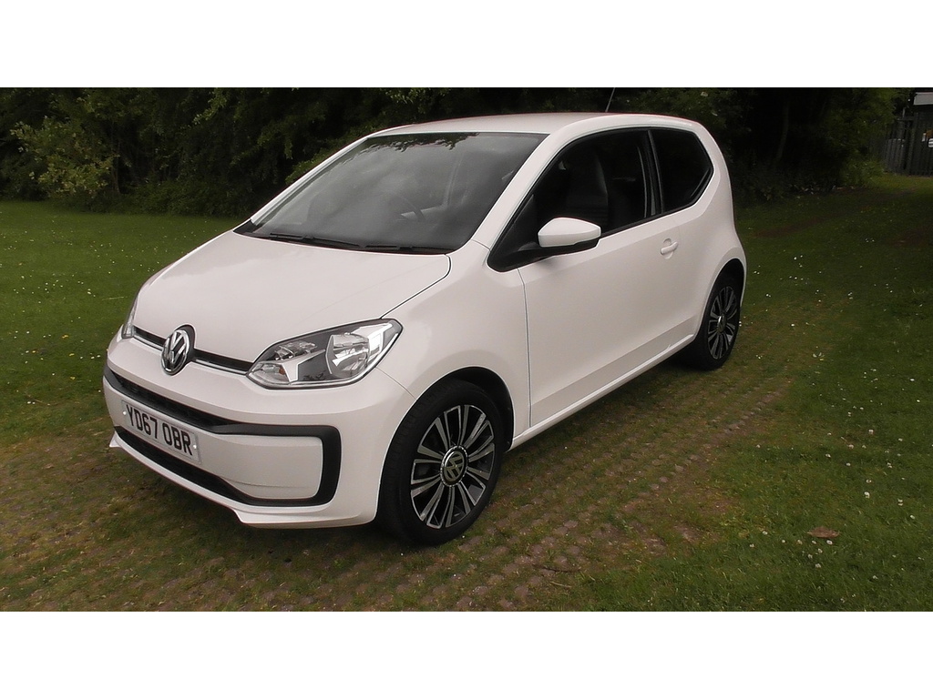Compare Volkswagen Up Move Up YD67OBR White