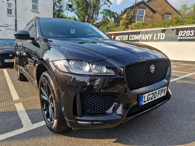 Compare Jaguar F-Pace 2.0 Chequered Flag Awd LG20FPY Black