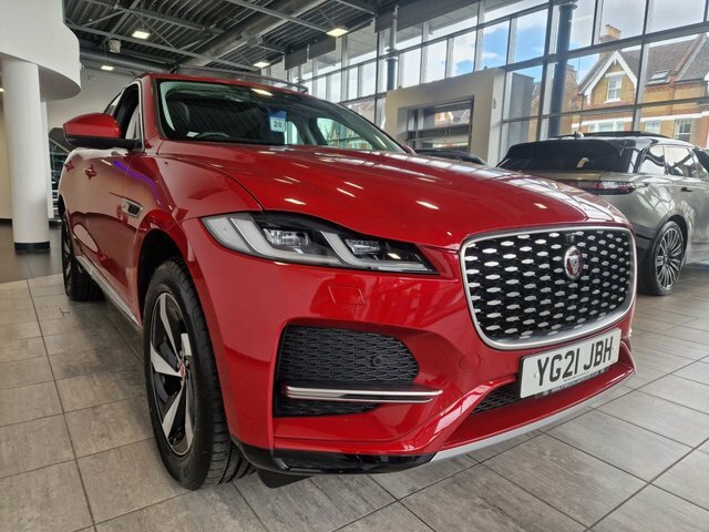 Compare Jaguar F-Pace 2.0 S Mhev YG21JBH Red