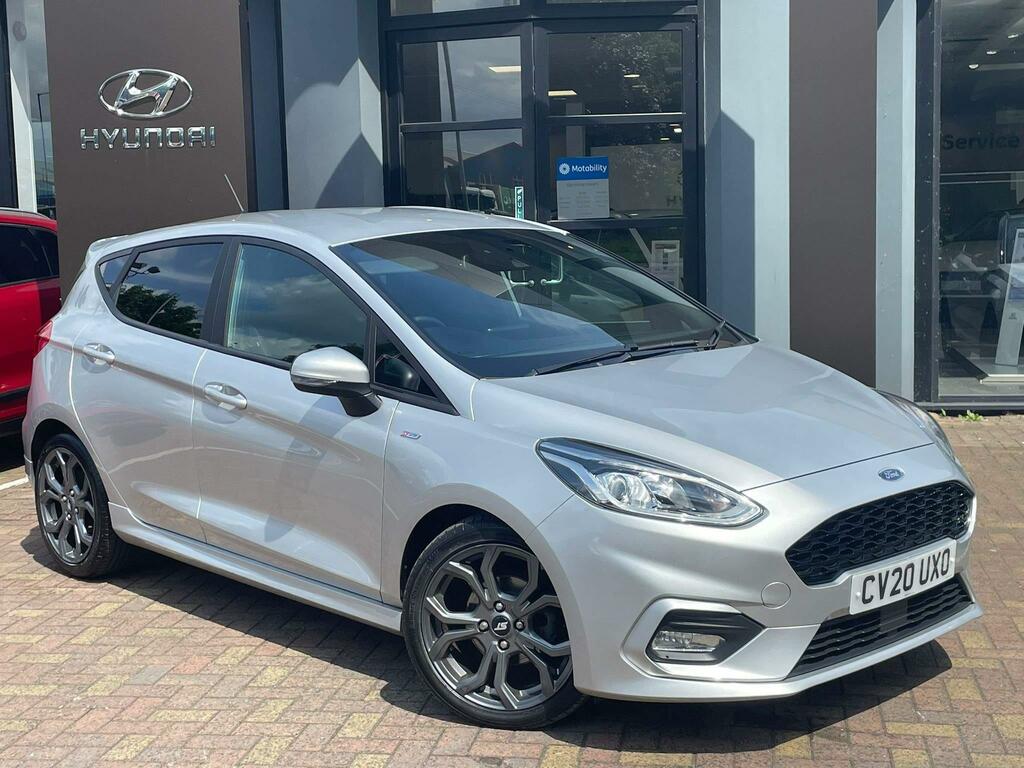 Ford Fiesta 1.0T Ecoboost St-line Euro 6 Ss Silver #1