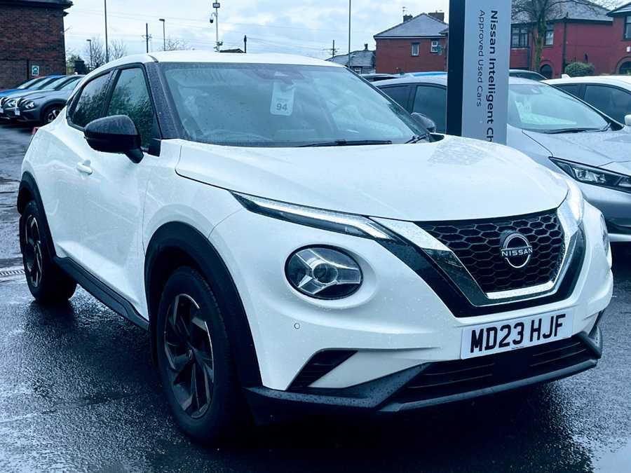 Compare Nissan Juke 1.0 Dig-t 114 N-connecta MD23HJF White