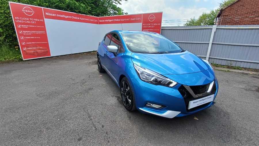 Compare Nissan Micra 0.9 Ig-t N-connecta BL68UTO Blue