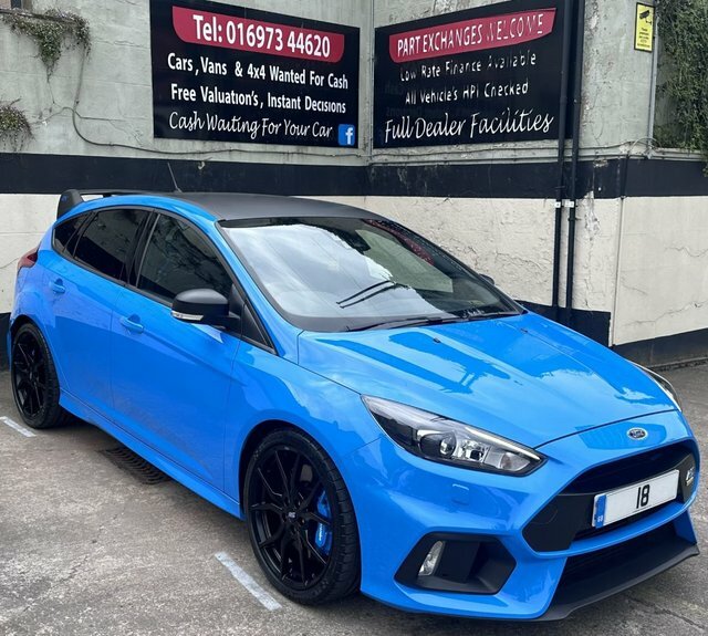 Compare Ford Focus Rs Edition PG18NRU Blue
