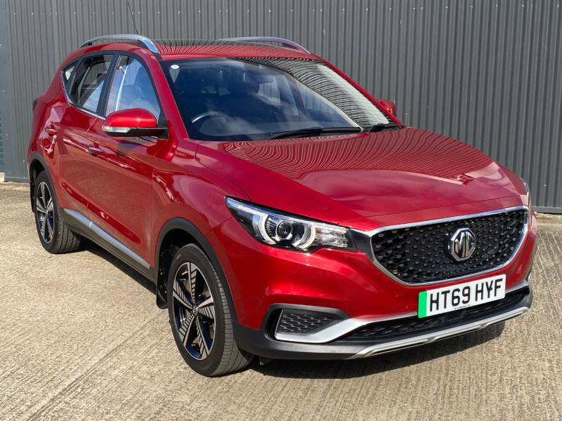 Compare MG ZS 105Kw Exclusive Ev 45Kwh HT69HYF Red