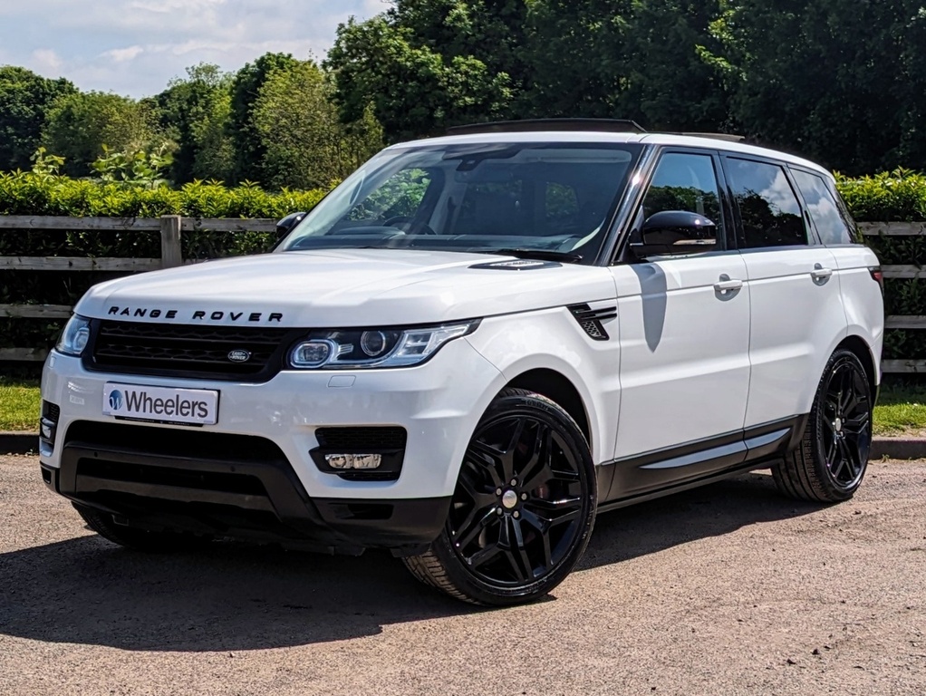 Compare Land Rover Range Rover Sport V8 Dynamic  White